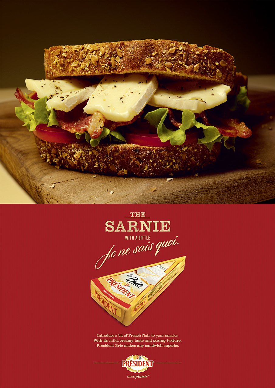 PRESIDENT SARNIE BRIE